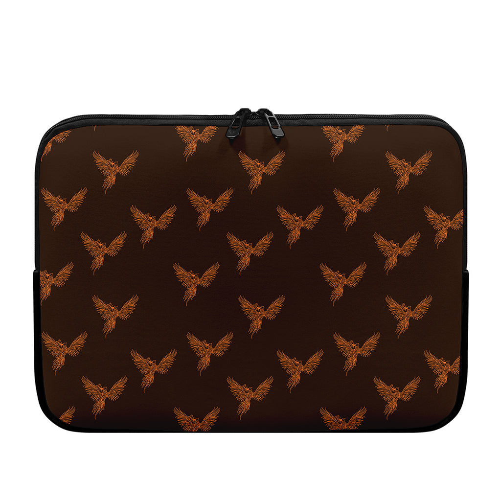 Asian Phoenix Pattern Print Laptop Sleeve