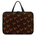 Asian Phoenix Pattern Print Laptop Sleeve With Handle