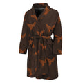 Asian Phoenix Pattern Print Men's Bathrobe