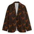 Asian Phoenix Pattern Print Men's Blazer