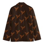 Asian Phoenix Pattern Print Men's Blazer