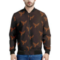 Asian Phoenix Pattern Print Men's Bomber Jacket