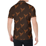 Asian Phoenix Pattern Print Men's Shirt