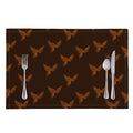 Asian Phoenix Pattern Print Placemat