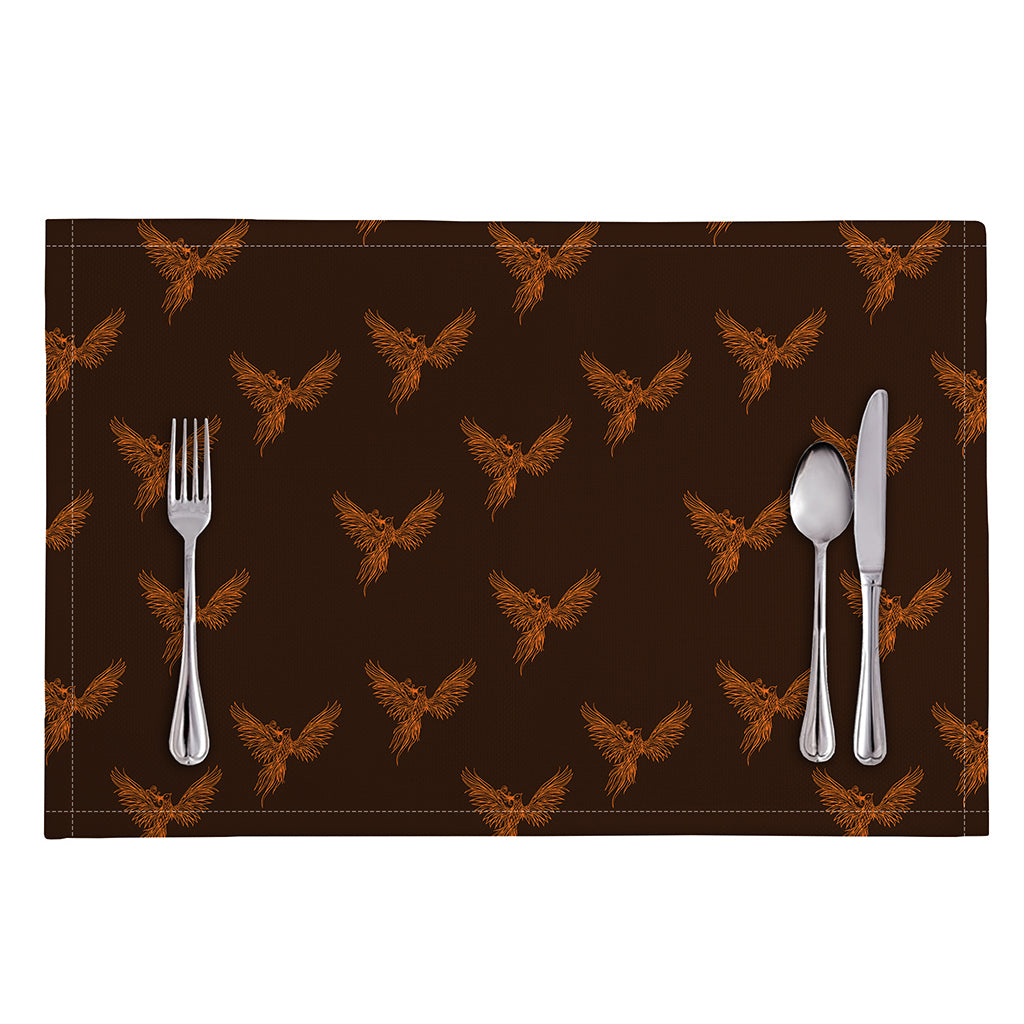 Asian Phoenix Pattern Print Placemat