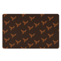 Asian Phoenix Pattern Print Polyester Doormat