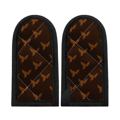 Asian Phoenix Pattern Print Skillet Handle Cover