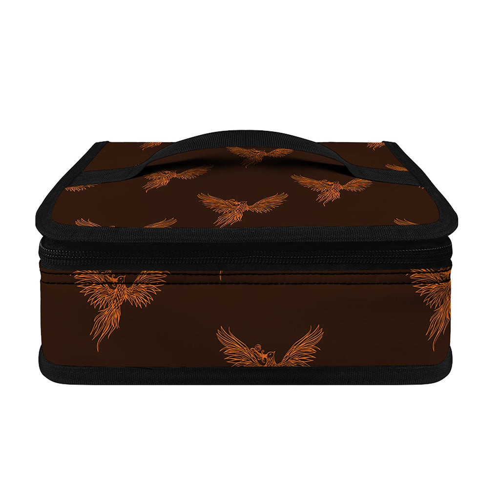 Asian Phoenix Pattern Print Small Lunch Bag