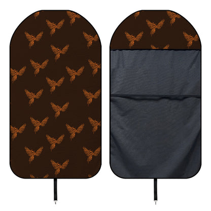 Asian Phoenix Pattern Print Waterproof Car Seat Cover