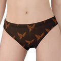 Asian Phoenix Pattern Print Women's Panties