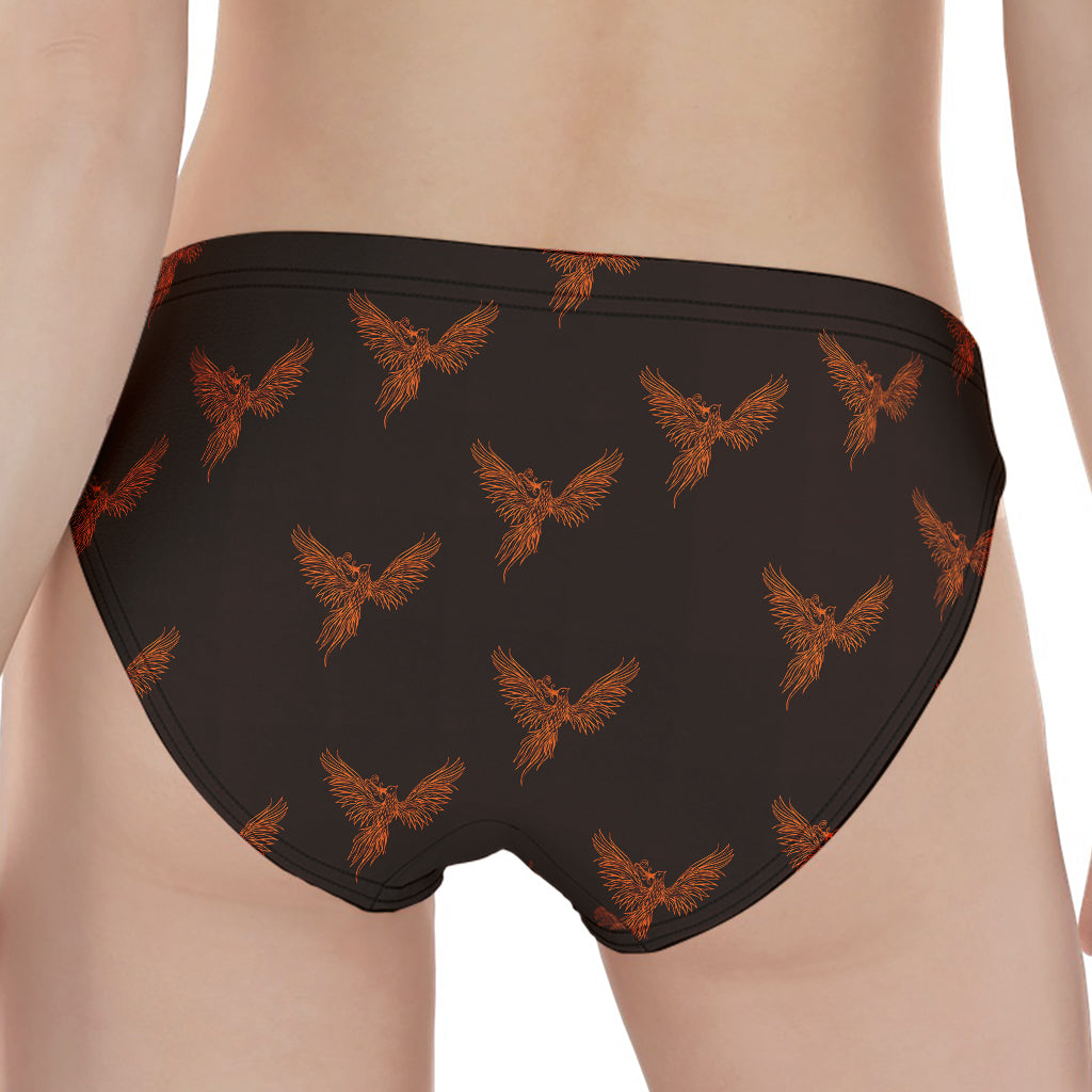 Asian Phoenix Pattern Print Women's Panties