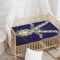 Astrological Capricorn Sign Print Baby Crib Sheet
