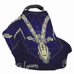 Astrological Capricorn Sign Print Baby Seat Cover