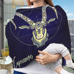 Astrological Capricorn Sign Print Baby Seat Cover