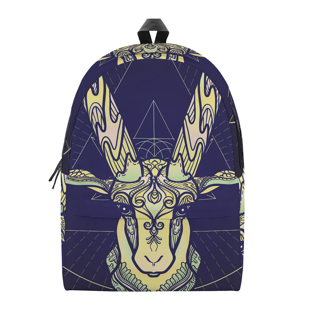 Astrological Capricorn Sign Print Backpack