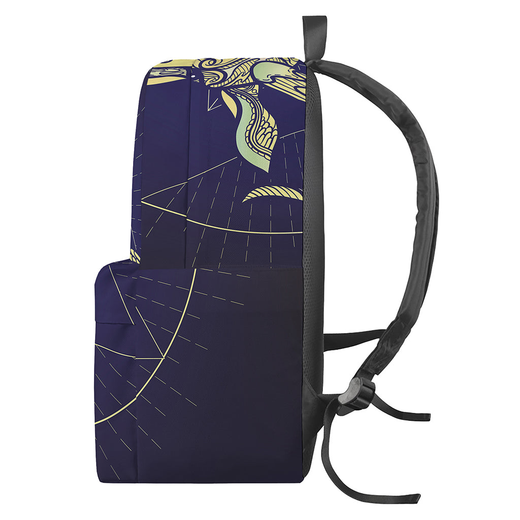 Astrological Capricorn Sign Print Backpack