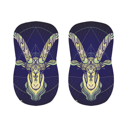 Astrological Capricorn Sign Print Bar Stool Covers
