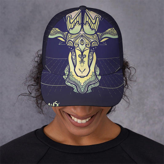 Astrological Capricorn Sign Print Baseball Cap