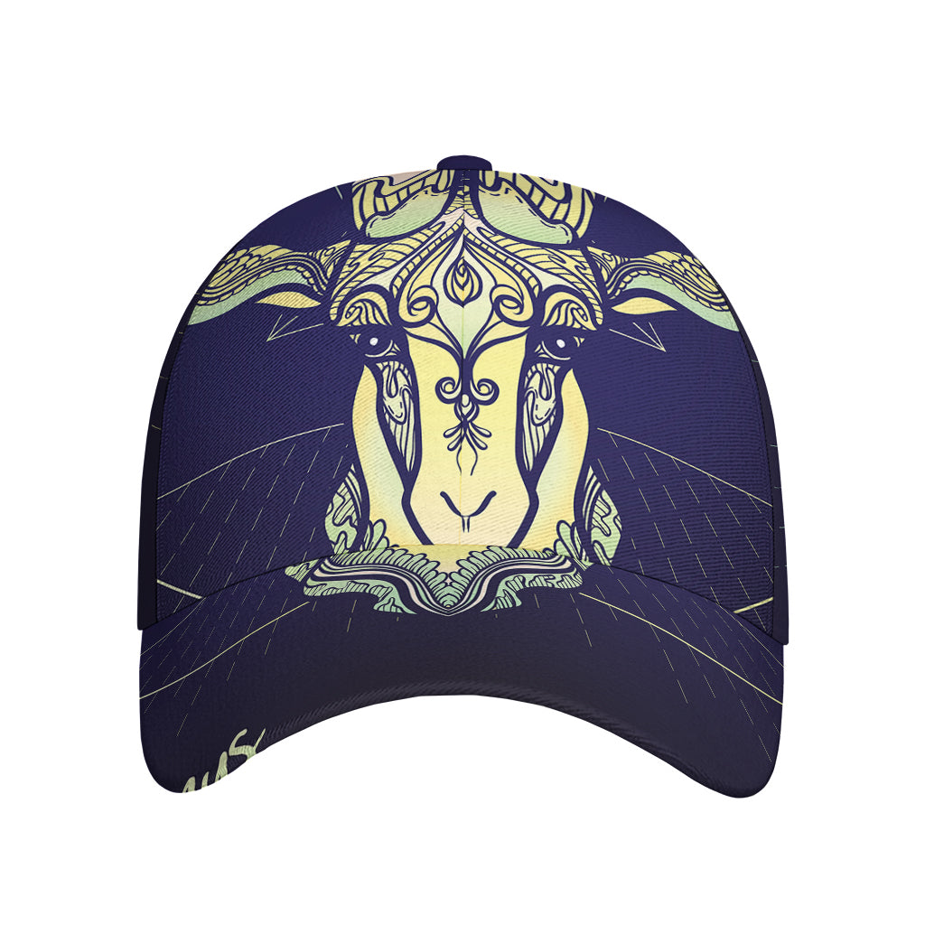 Astrological Capricorn Sign Print Baseball Cap