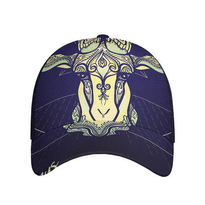 Astrological Capricorn Sign Print Baseball Cap
