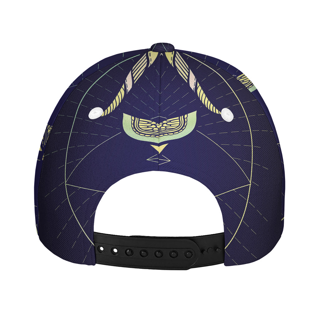 Astrological Capricorn Sign Print Baseball Cap