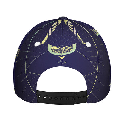 Astrological Capricorn Sign Print Baseball Cap