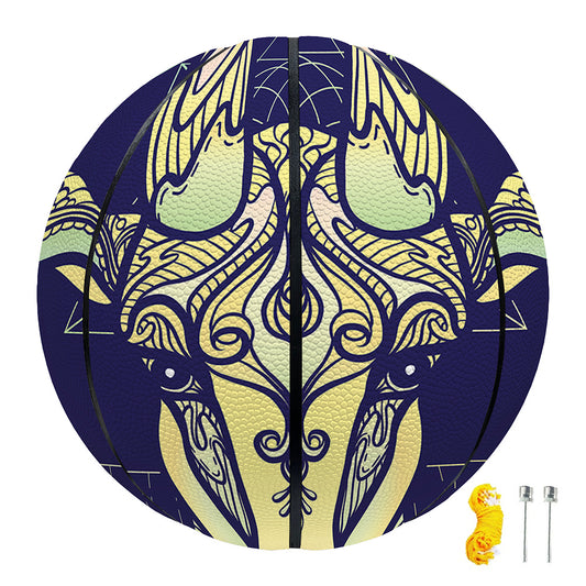 Astrological Capricorn Sign Print Basketball