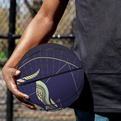 Astrological Capricorn Sign Print Basketball