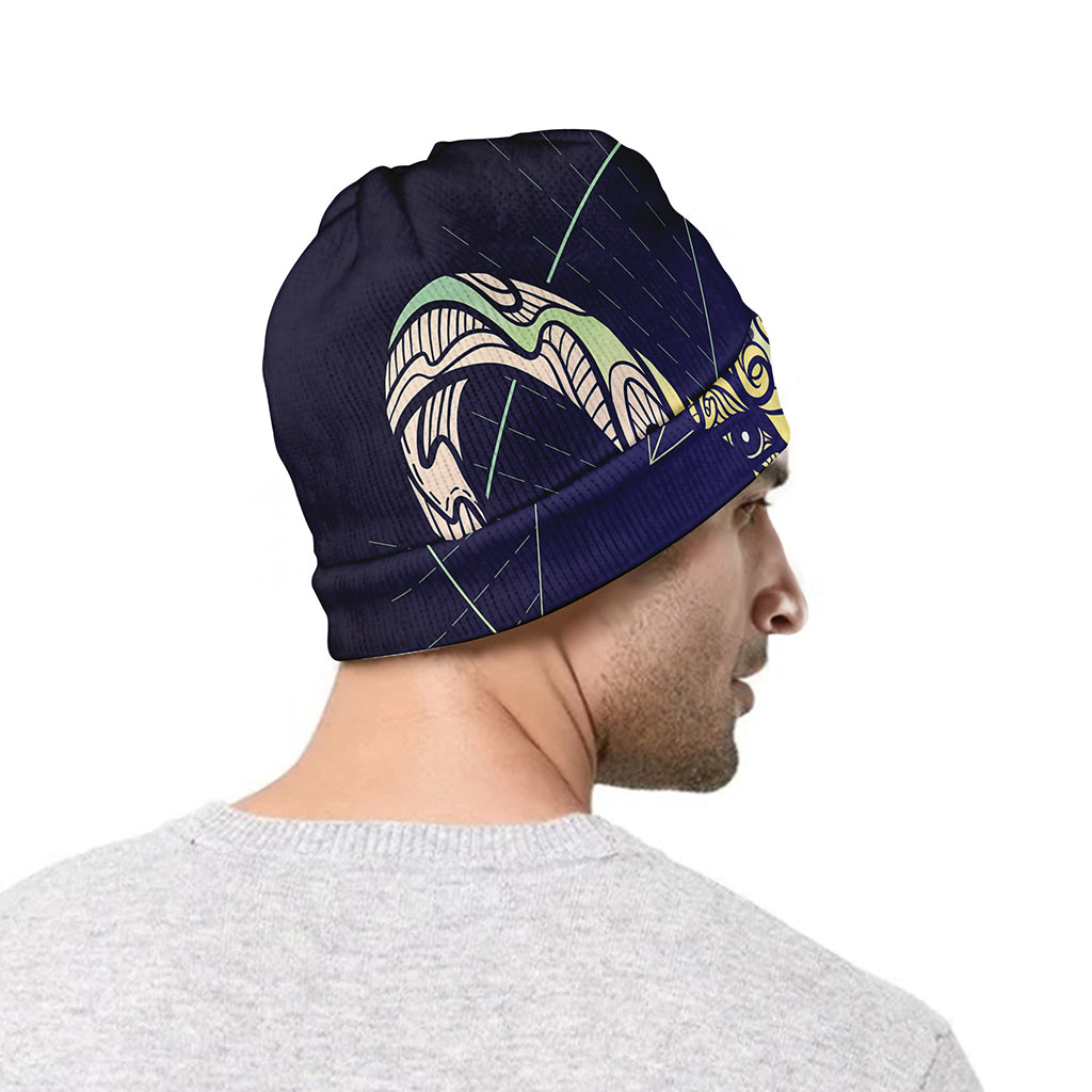 Astrological Capricorn Sign Print Beanie