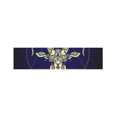 Astrological Capricorn Sign Print Bed Runner
