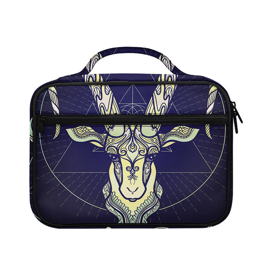 Astrological Capricorn Sign Print Briefcase Bible Bag