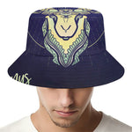 Astrological Capricorn Sign Print Bucket Hat