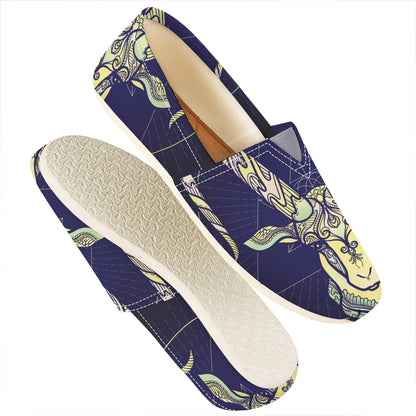 Astrological Capricorn Sign Print Casual Shoes