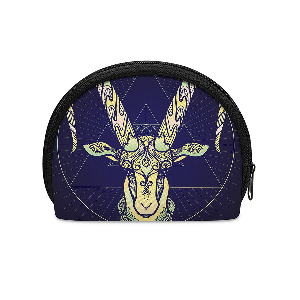 Astrological Capricorn Sign Print Coin Purse