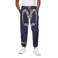 Astrological Capricorn Sign Print Cotton Sweatpants
