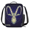 Astrological Capricorn Sign Print Crossbody Lunch Bag