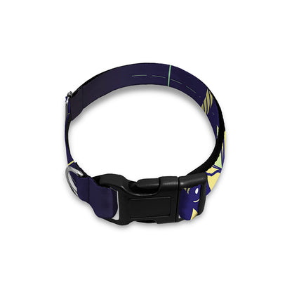 Astrological Capricorn Sign Print Dog Collar