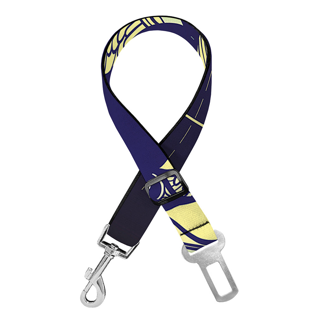 Astrological Capricorn Sign Print Dog Seat Belt