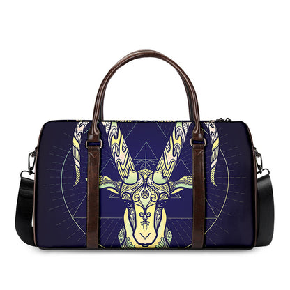 Astrological Capricorn Sign Print Duffle Bag