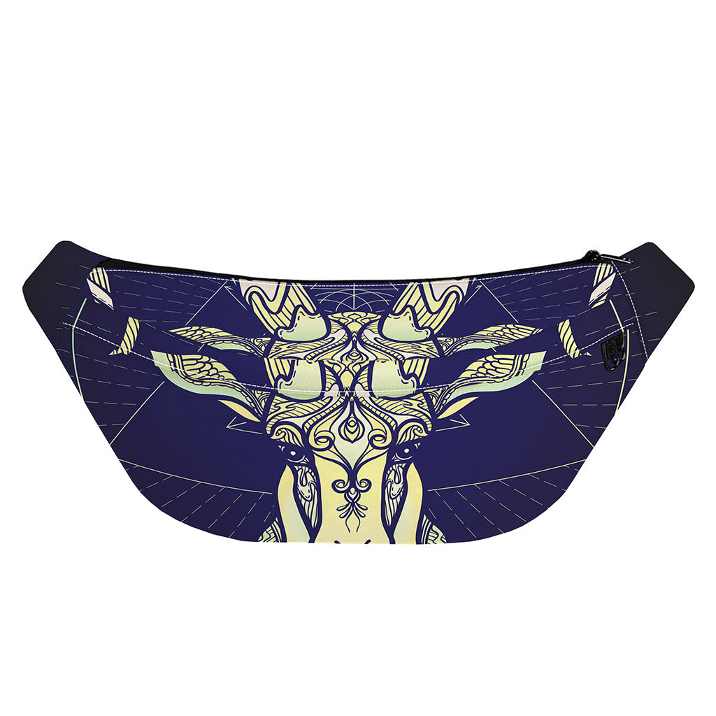 Astrological Capricorn Sign Print Fanny Pack