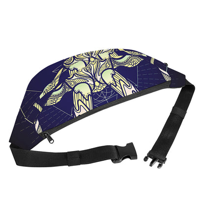 Astrological Capricorn Sign Print Fanny Pack