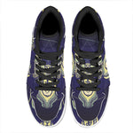 Astrological Capricorn Sign Print High Top Leather Sneakers