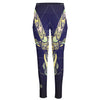 Astrological Capricorn Sign Print High-Waisted Pocket Leggings