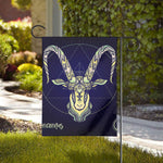 Astrological Capricorn Sign Print House Flag