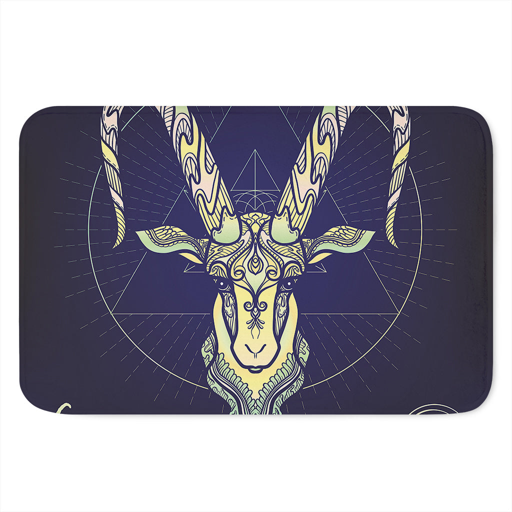 Astrological Capricorn Sign Print Indoor Door Mat