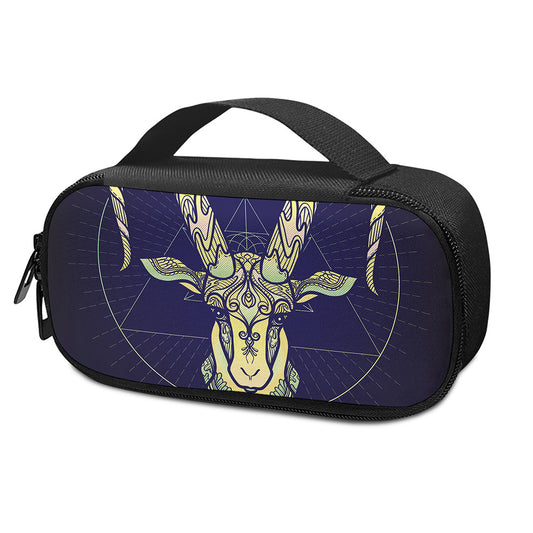 Astrological Capricorn Sign Print Insulin Cooler Travel Case