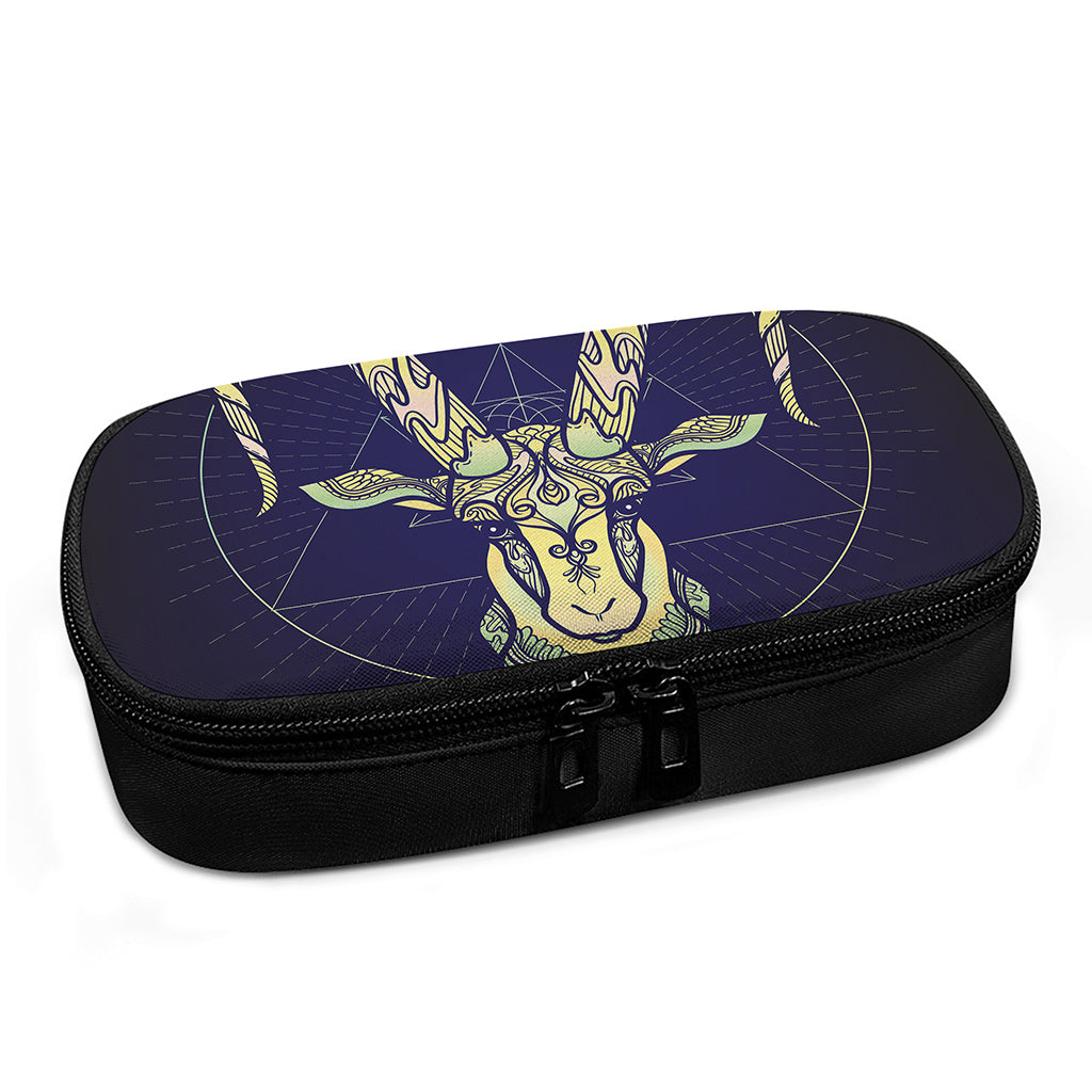Astrological Capricorn Sign Print Insulin Cooler Travel Case