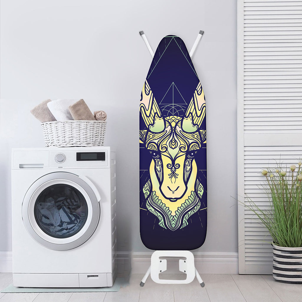 Astrological Capricorn Sign Print Ironing Board Cover