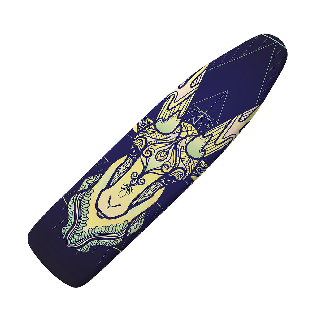 Astrological Capricorn Sign Print Ironing Board Cover