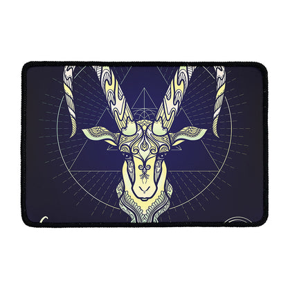 Astrological Capricorn Sign Print Kitchen Mat